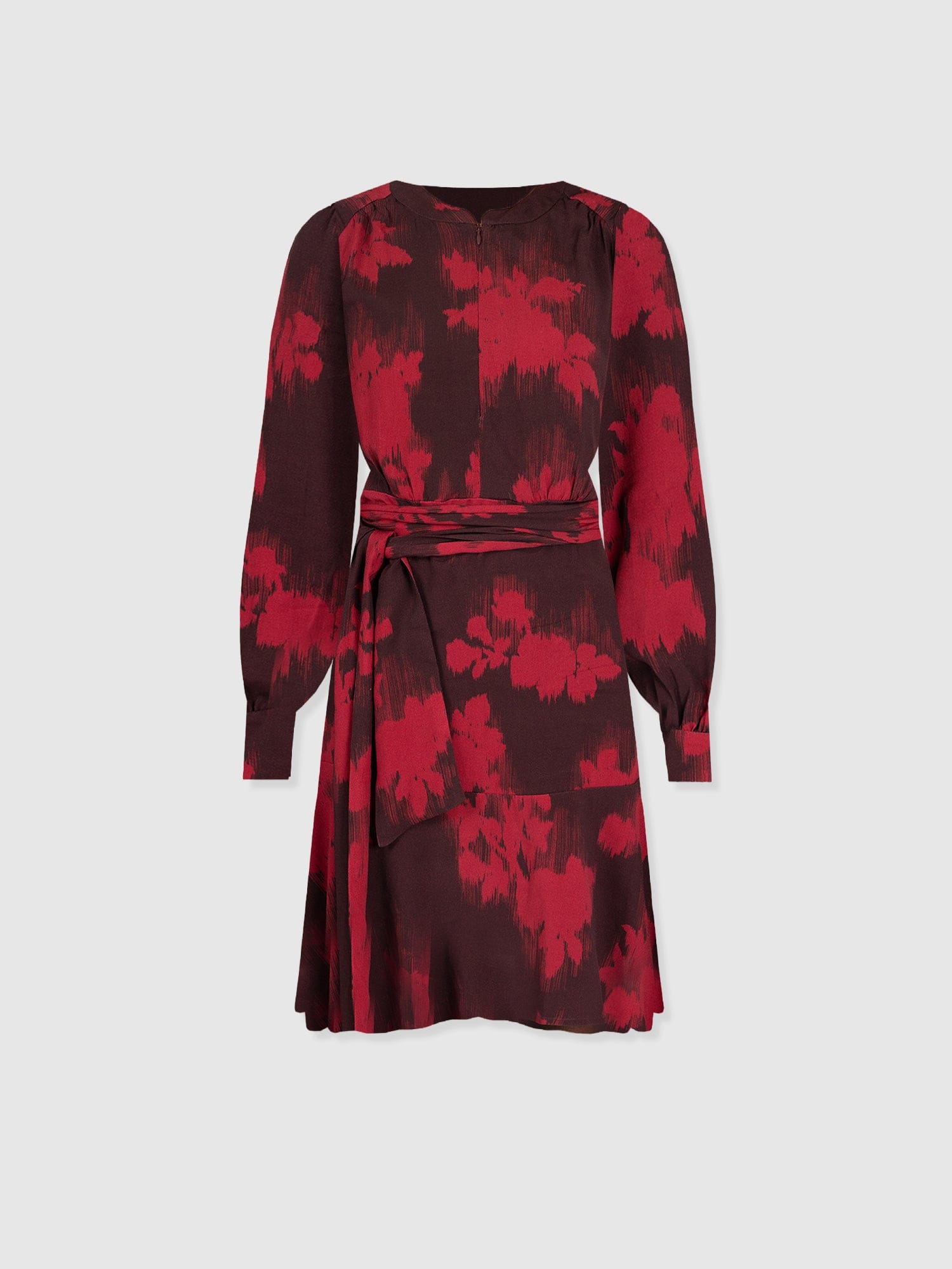 Mini Adaline Zip Up Dress - Pink Fade Floral - Women's Dresses | Saint + Sofia® USA